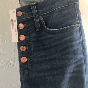 J.Crew | 10” High-rise Toothpick | Tall 28